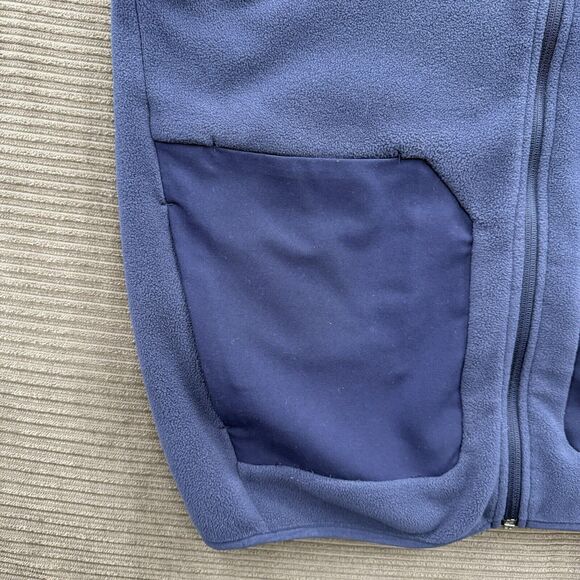 Figs Vest Women Medium Blue Polyester Medical Hospital Nursing Pockets. - Picture 6 of 9